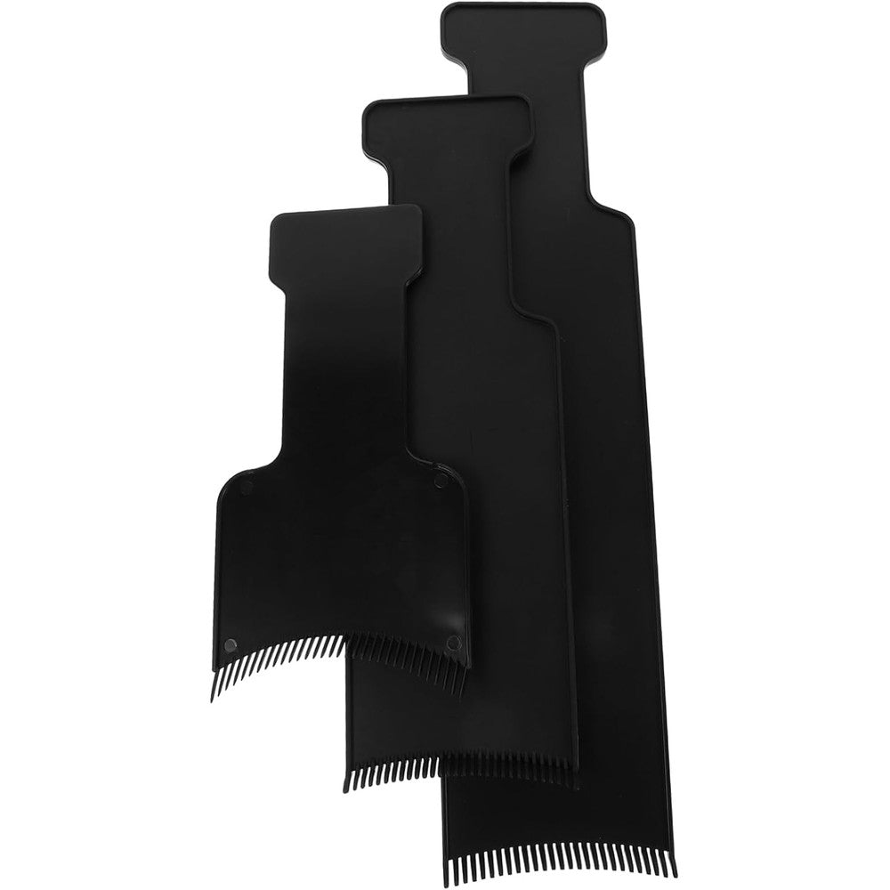 FASW 3pcs highlighting board set front view for hair dye