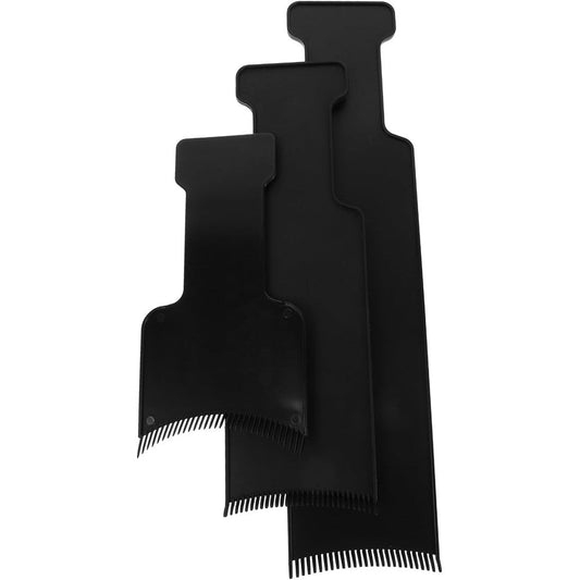 FASW 3pcs highlighting board set front view for hair dye