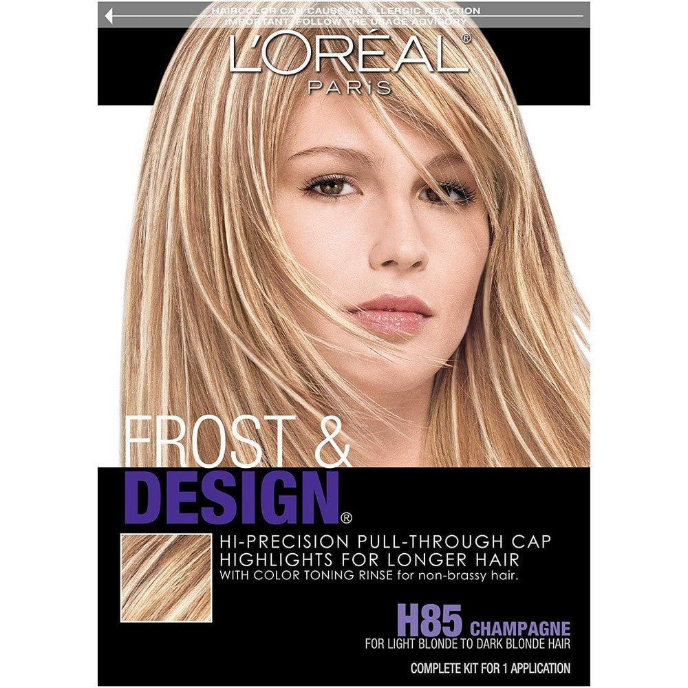 L'Oreal Frost and Design Champagne H85 highlight kit front view