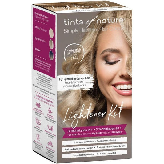 Tints of Nature 3 in 1 Lightener Kit front packaging