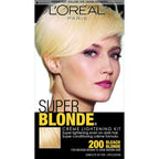 L'Oreal Paris Super Blonde Creme Lightening Kit front view packaging