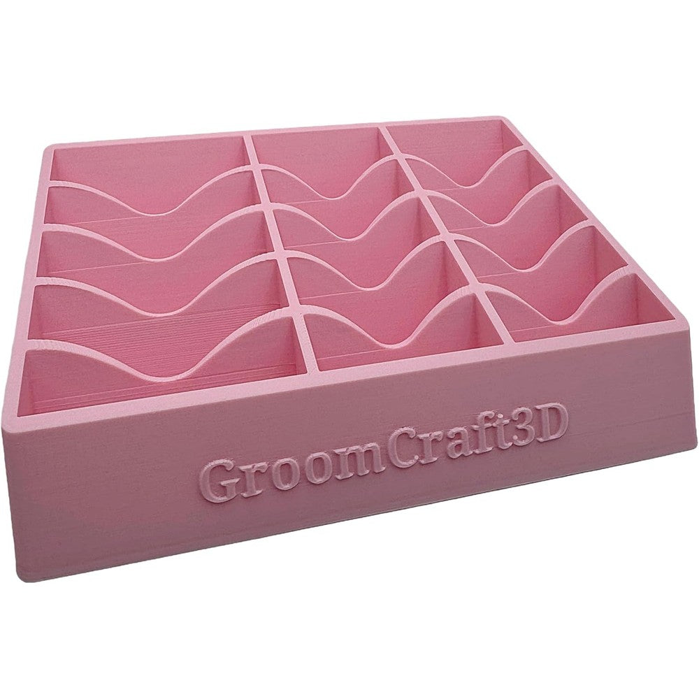 BarberMate Grooming Clipper Blade Storage Tray front view