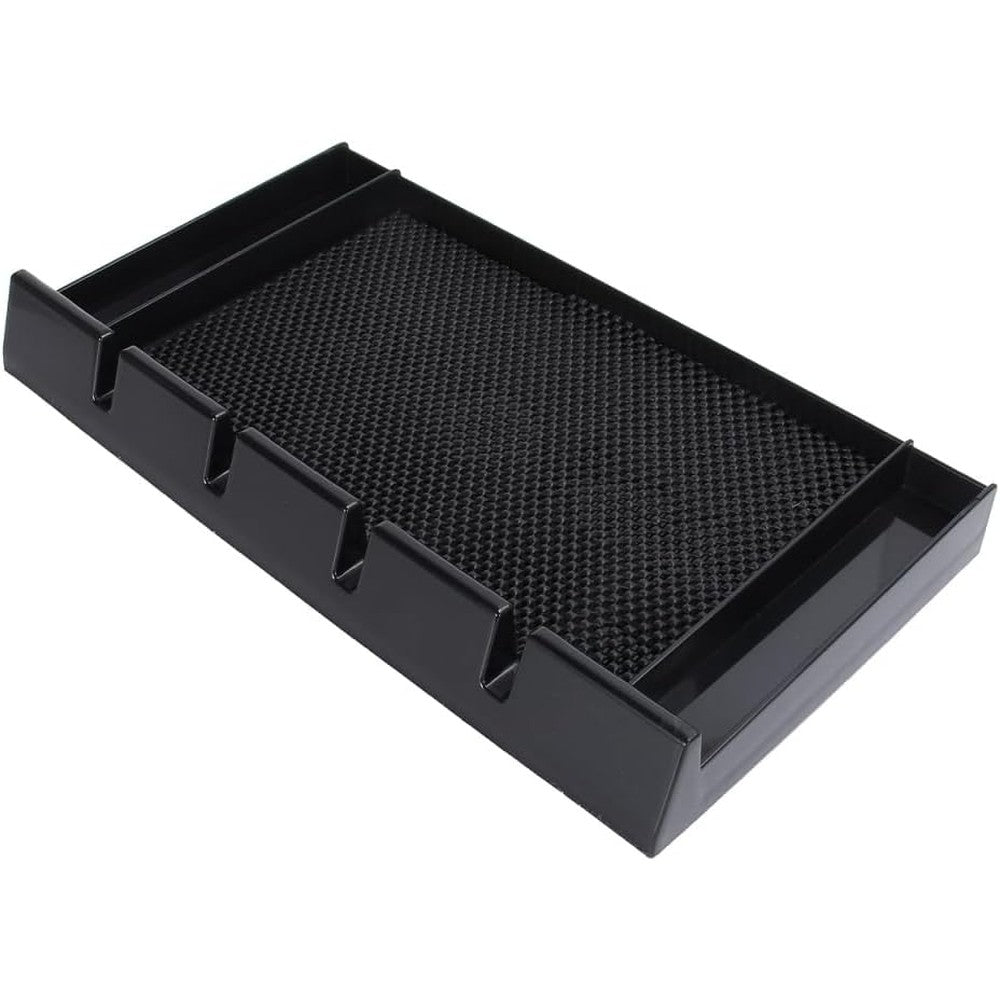 Mipcase hair clipper storage rack front view showing four professional trimmer slots