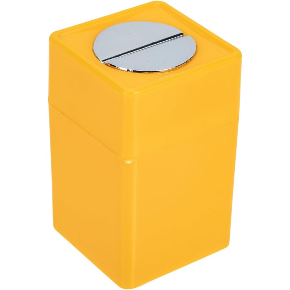 Beavorty plastic safety razor blade disposal case front view for secure sharps storage