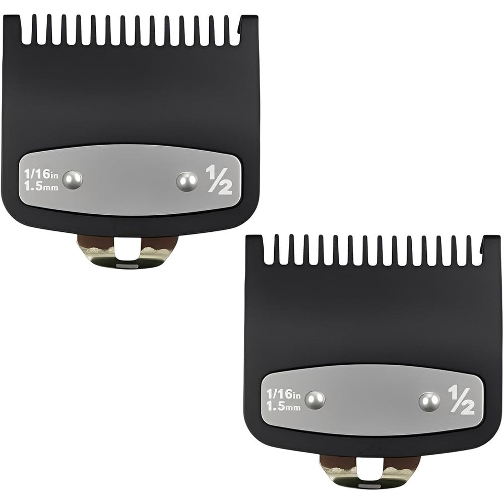 Oreutkd compatible with wahl premium clipper guards front view showing the metal clip attachment.