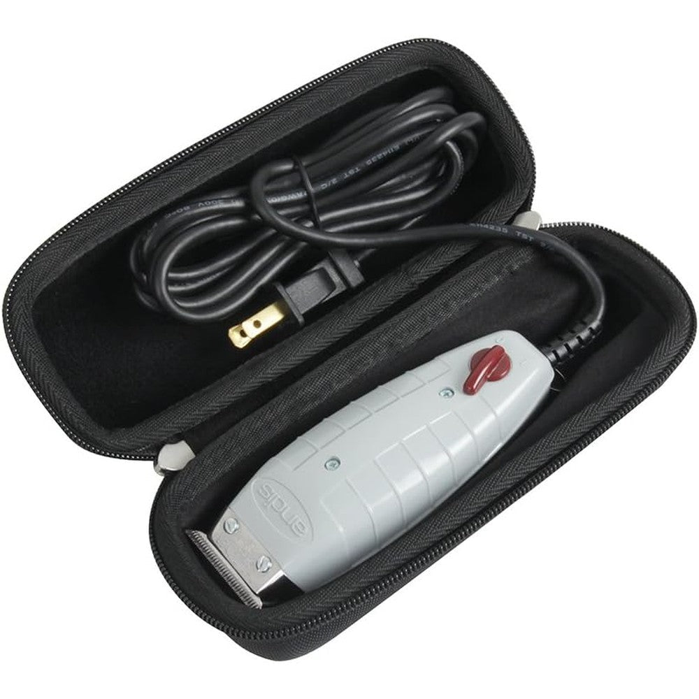 Hermitshell hard case for Andis T-Outliner front view premium trimmer protection travel bag