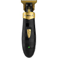 4MAS Bipper Trimmer front view showing the gold TLG blade and black skeleton design