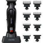 Ciwellu hair trimmer for men professional zero gap barber liner front view showing digital LCD display screen
