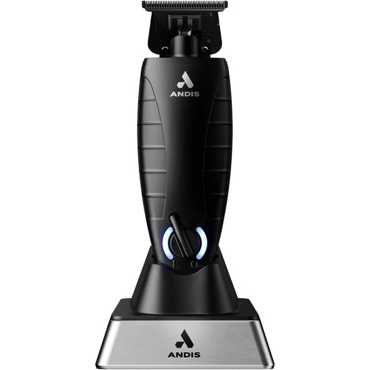 Andis GTX-EXO Black Label Special Edition professional trimmer front view for precision hair detailing