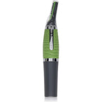 Micro Touch Max Hair Trimmer Green front view for facial grooming