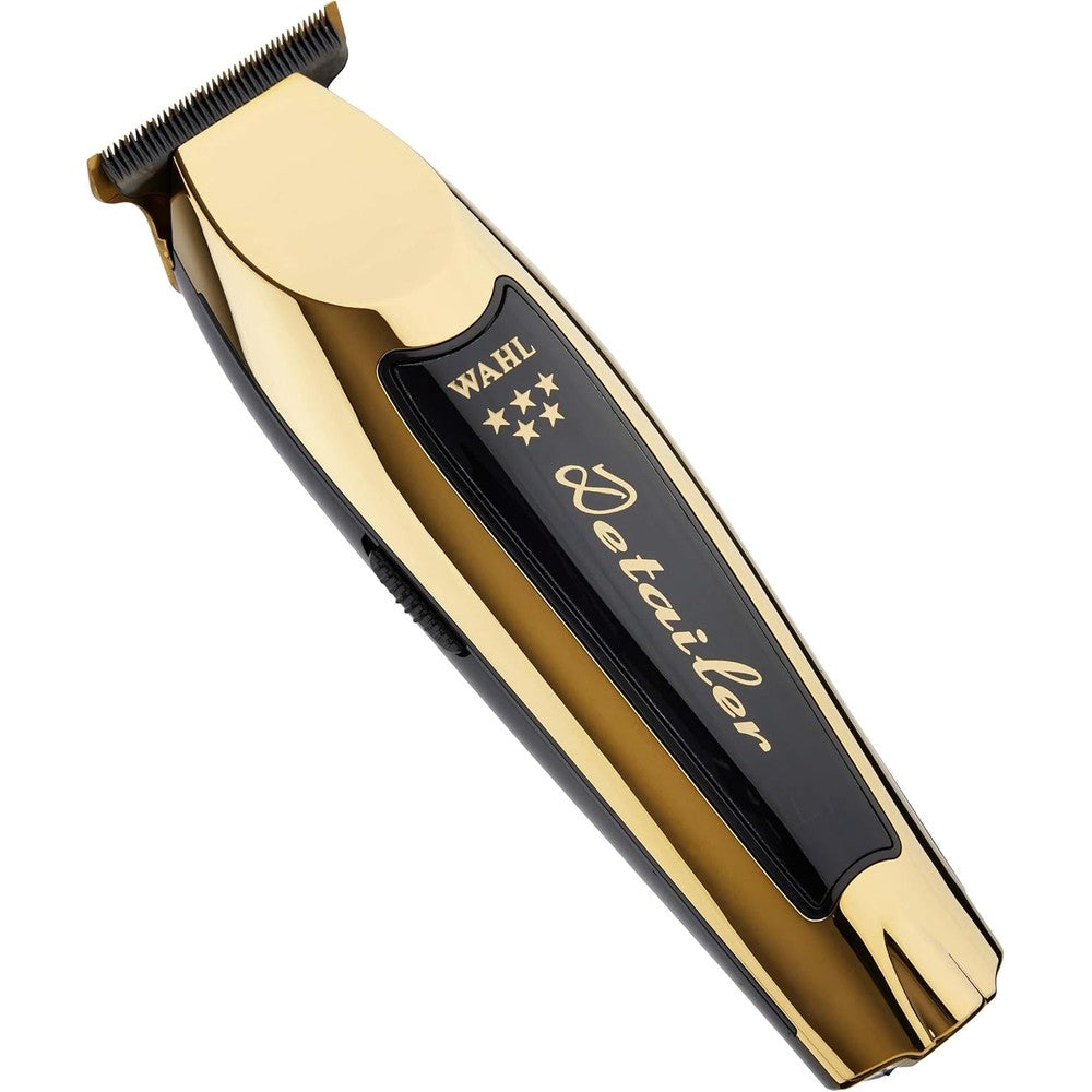 Wahl Professional Sterling Mag Cordless Trimmer front view showcasing sleek silver and white body design