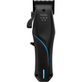 Wahl Professional 5 Star Vapor Clipper front view showing the premium black rubberized grip and blue accent stripe.