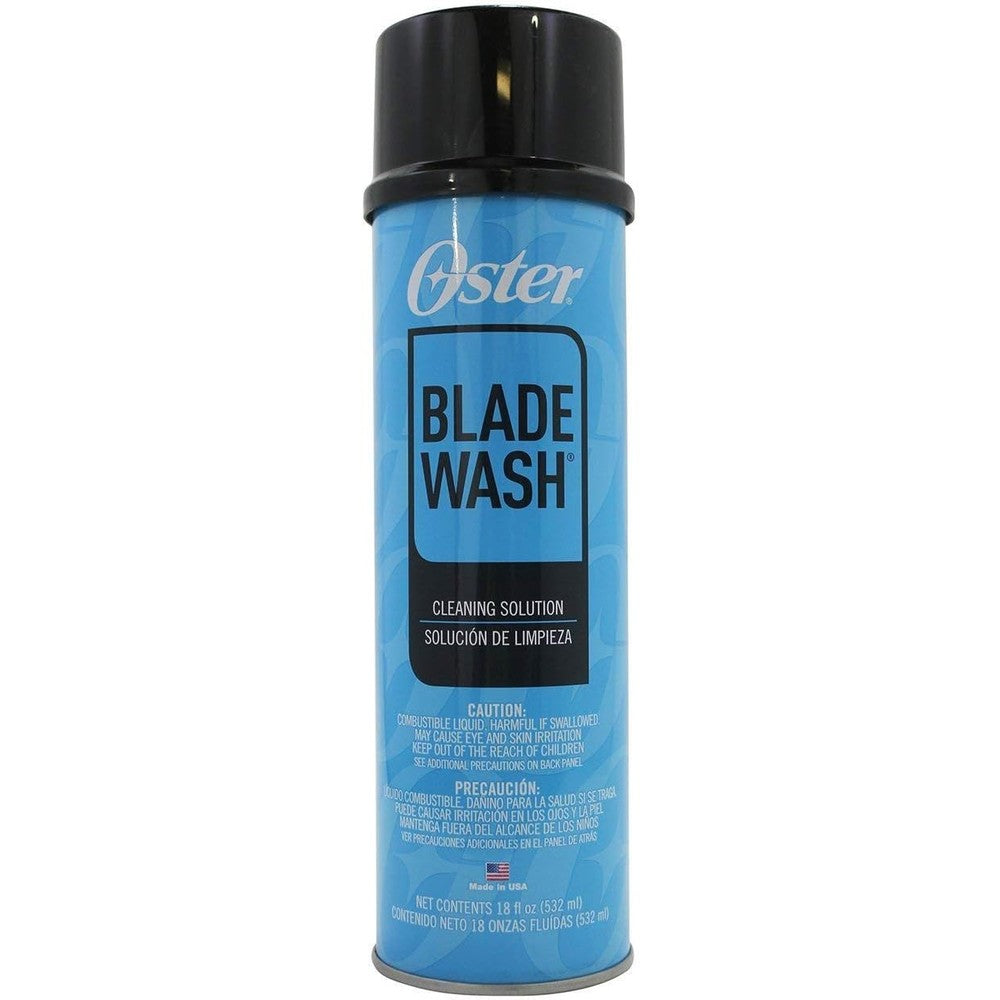 Oster Blade Wash Cleaning Solution 18 Ounce front view professional clipper cleaner
