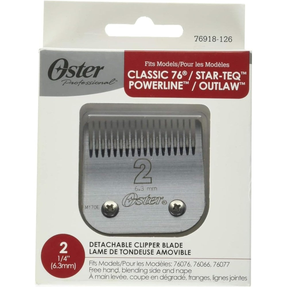 Oster Professional Detachable Blade Size 2 front view