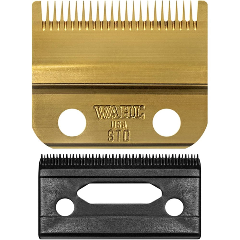 Wahl Professional Stagger Tooth Gold Bladeset front view