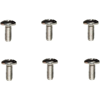 Univen clipper blade screws 6 piece set for Andis trimmers front view