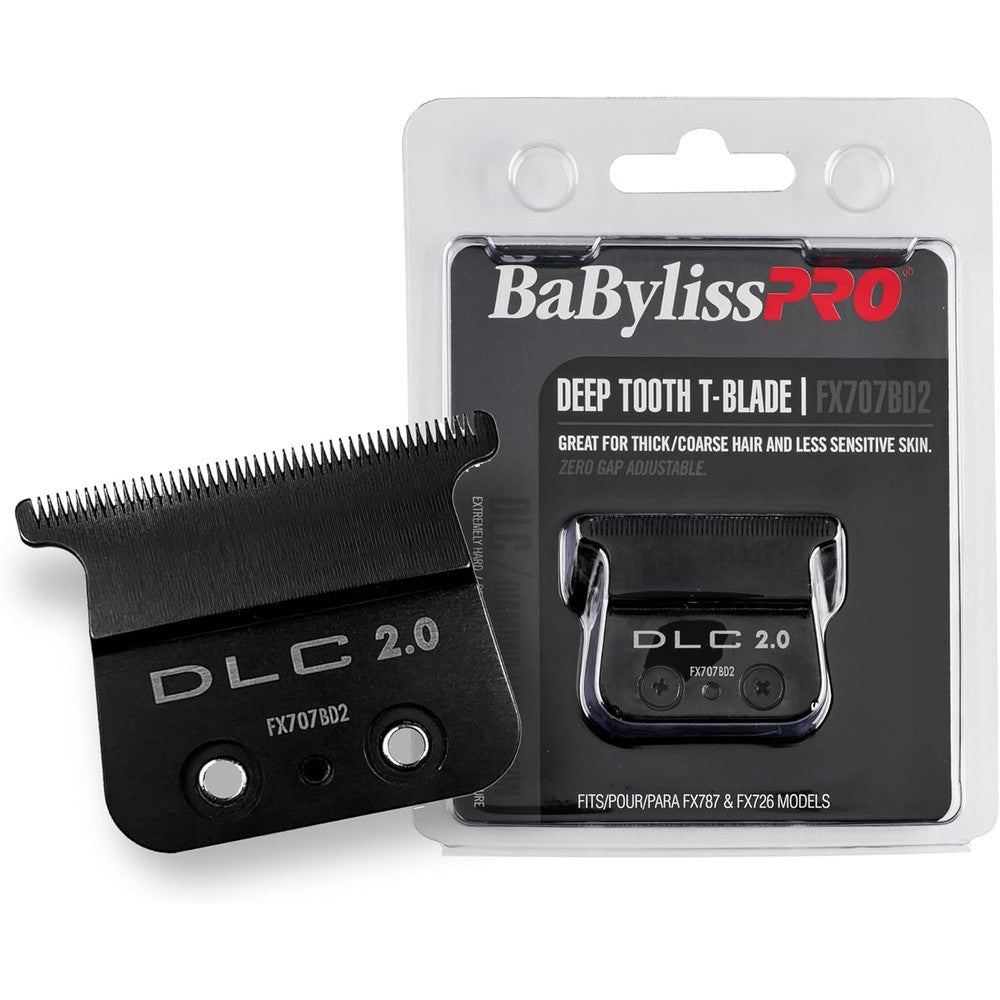 Babylisspro Barberology Deep Tooth Dlc 2 Replacement T-Blade front view