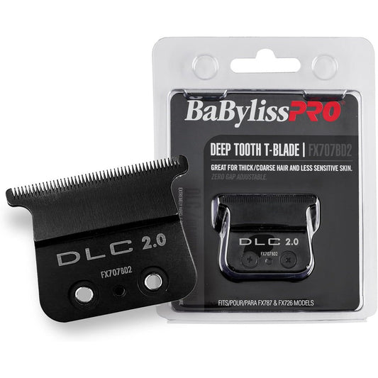 Babylisspro Barberology Deep Tooth Dlc 2 Replacement T-Blade front view