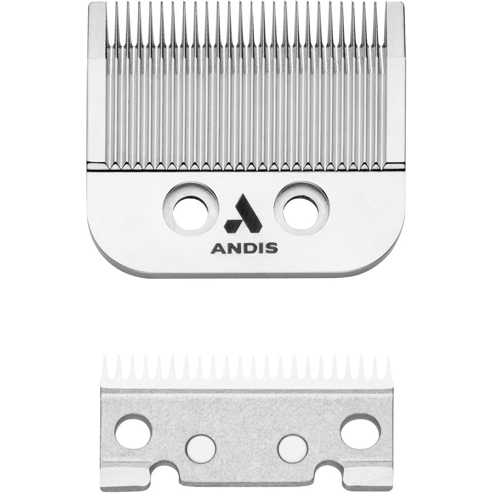 Andis Master MLX 01556 replacement blade front view for professional clippers