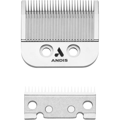 Andis Master MLX 01556 replacement blade front view for professional clippers