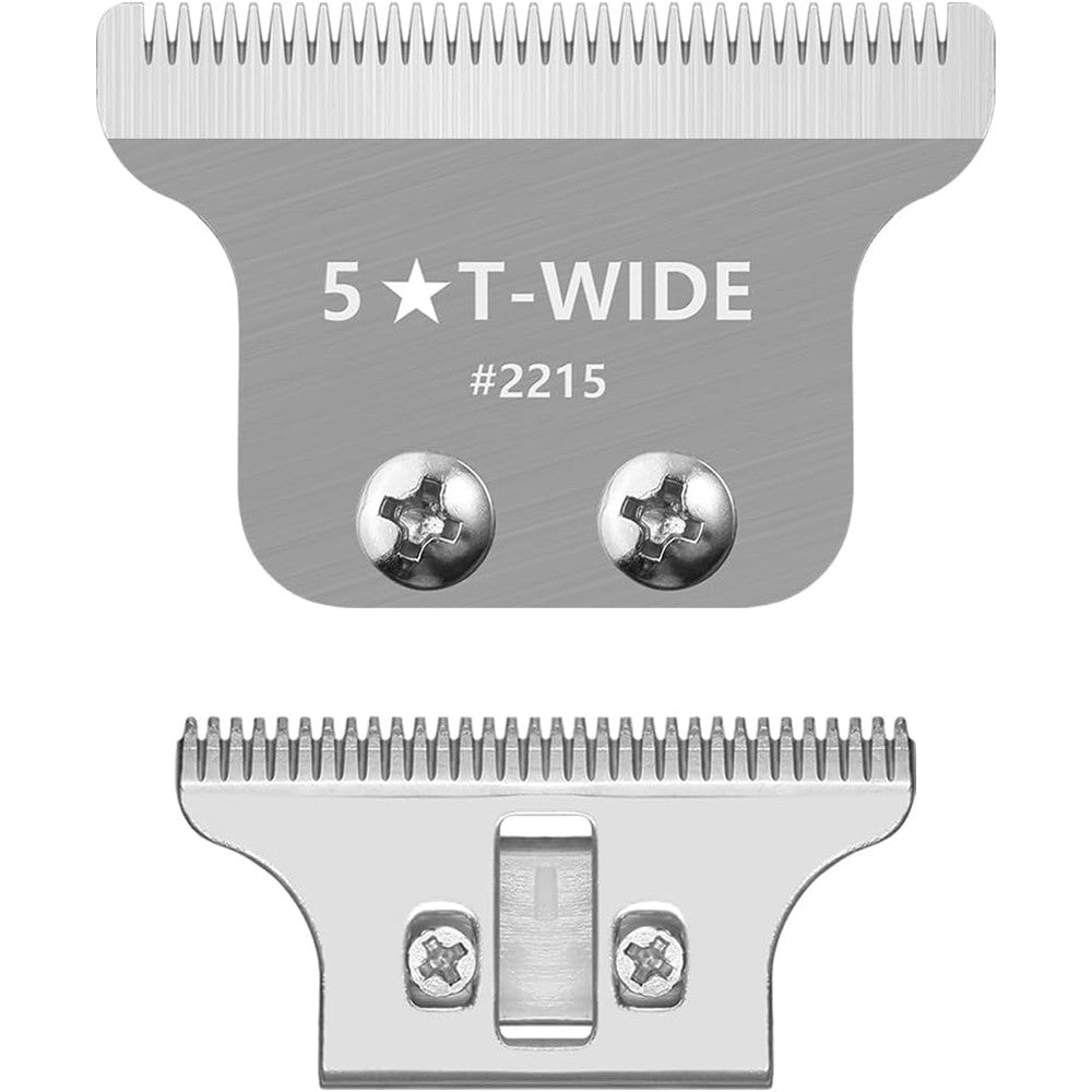 Manxrtod 2215 replacement T-wide blade for Wahl trimmers front view