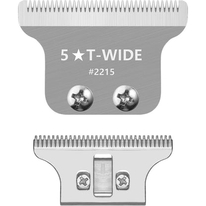 Manxrtod 2215 replacement T-wide blade for Wahl trimmers front view