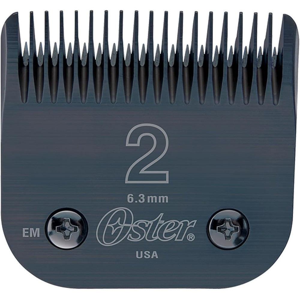 Oster Professional Size 2 detachable clipper blade front view