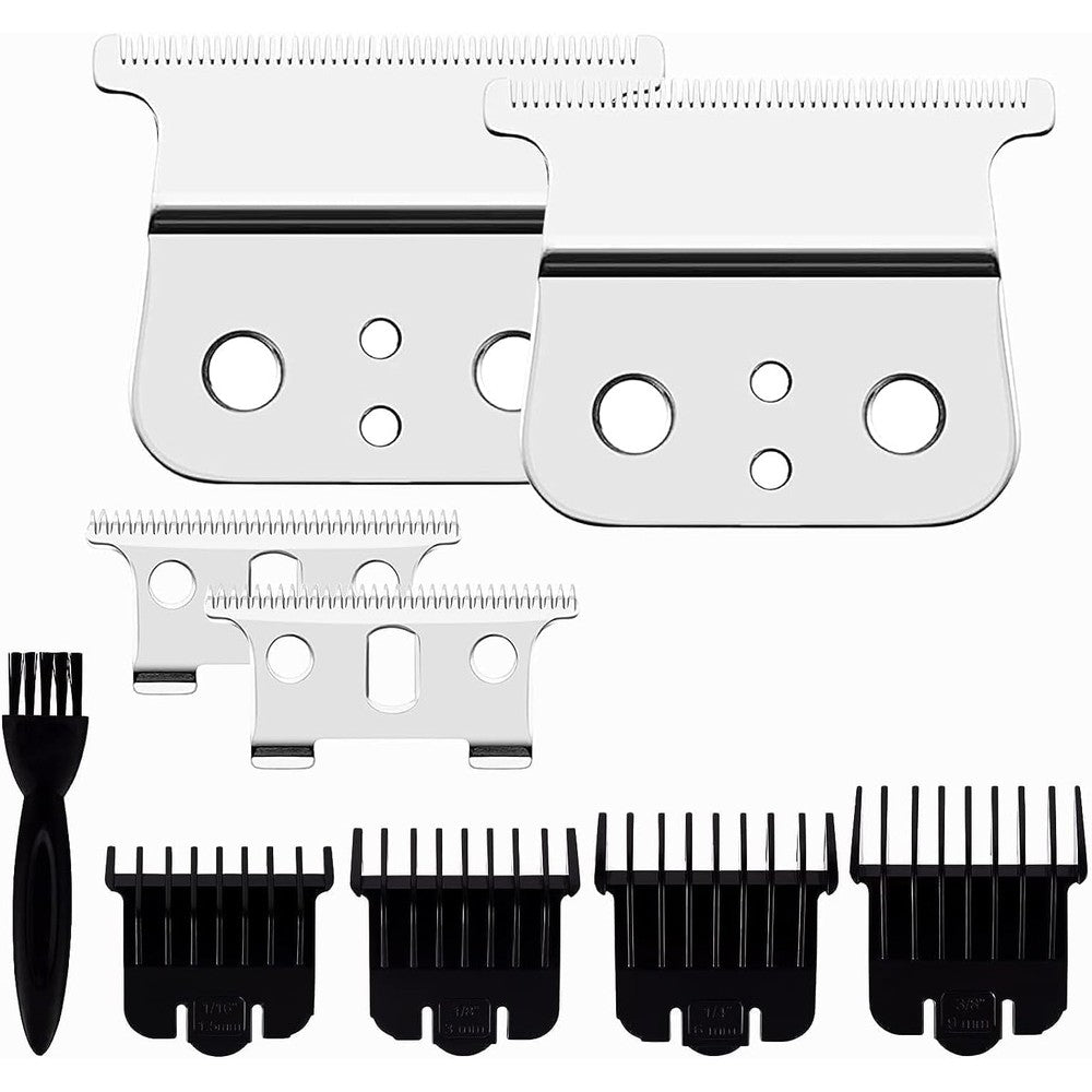 Trade-Shop professional T-blade replacement set front view