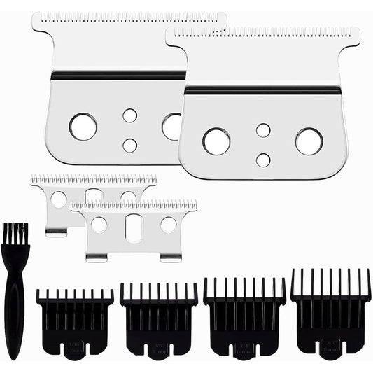 Trade-Shop professional T-blade replacement set front view