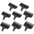 Blotms 8 piece replacement comb set for Wahl T-blade trimmer front view