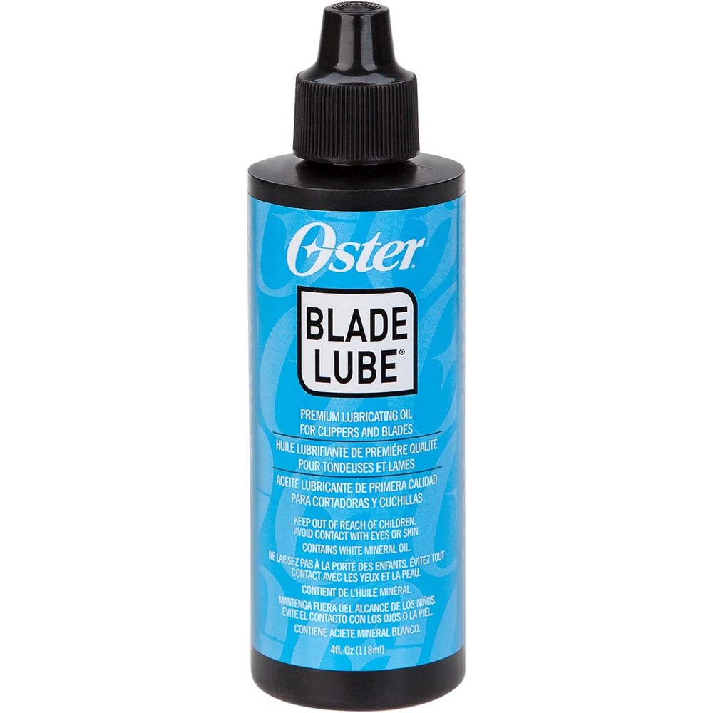Oster Premium Blade Lube 4 Fluid Ounces front view packaging