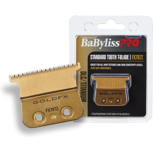 BaBylissPRO replacement T-blade front view for outlining trimmers