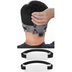 Quality Time neck hair line shaving templates front view