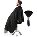ULG professional hair cutting cape and neck duster set front view
