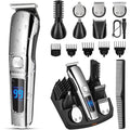 Ufree beard trimmer front view with digital LED display