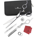 Olivia Garden PrecisionCut Professional Hairdressing Shears front view kit