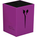 Yuyte acrylic salon scissors holder front view professional organizer