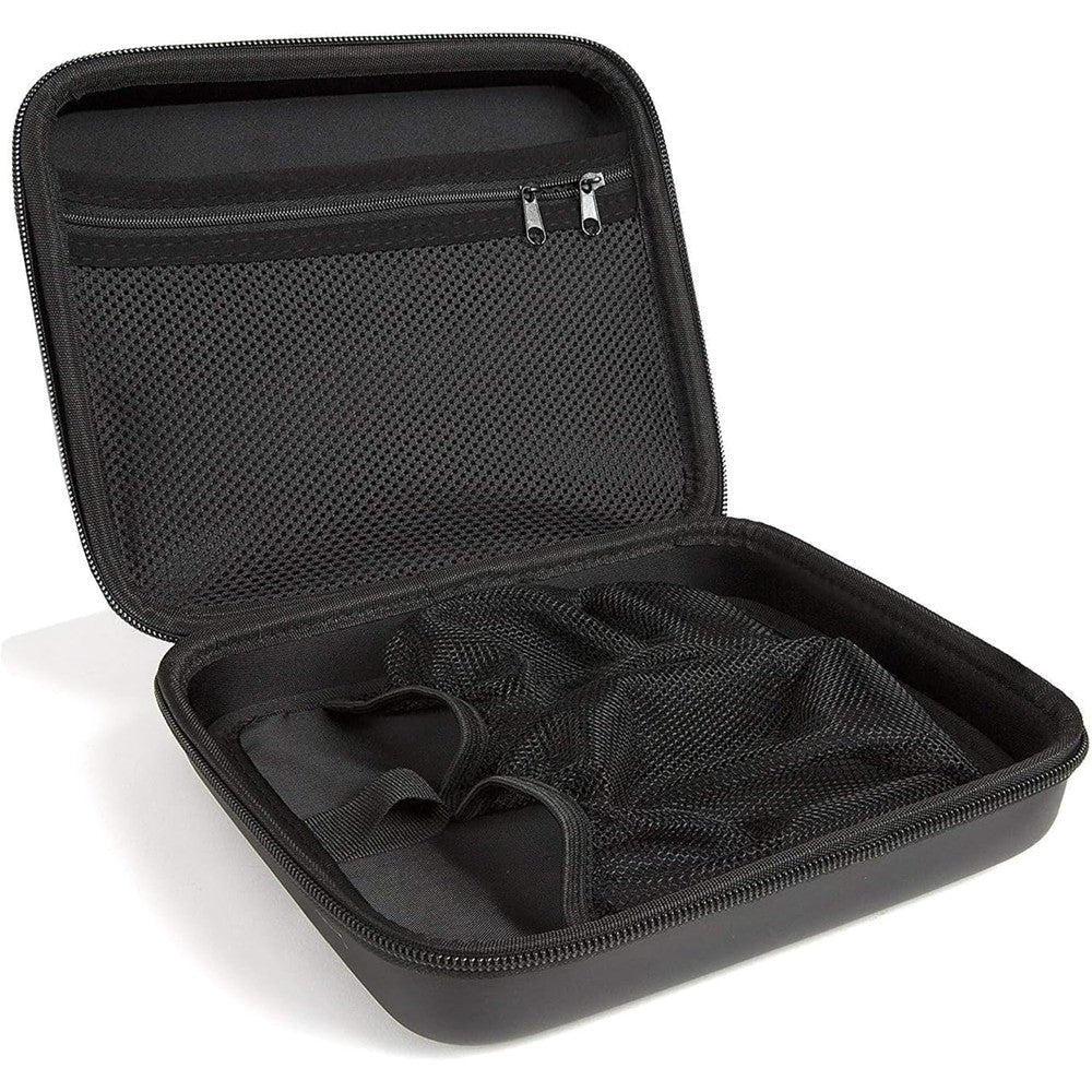 Wahl Professional travel storage case front view showing durable black exterior finish