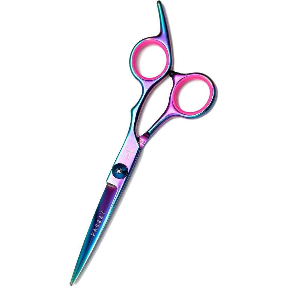 FARRAY Professional Hair Cutting Scissors front view showing the premium Japanese stainless steel blades.