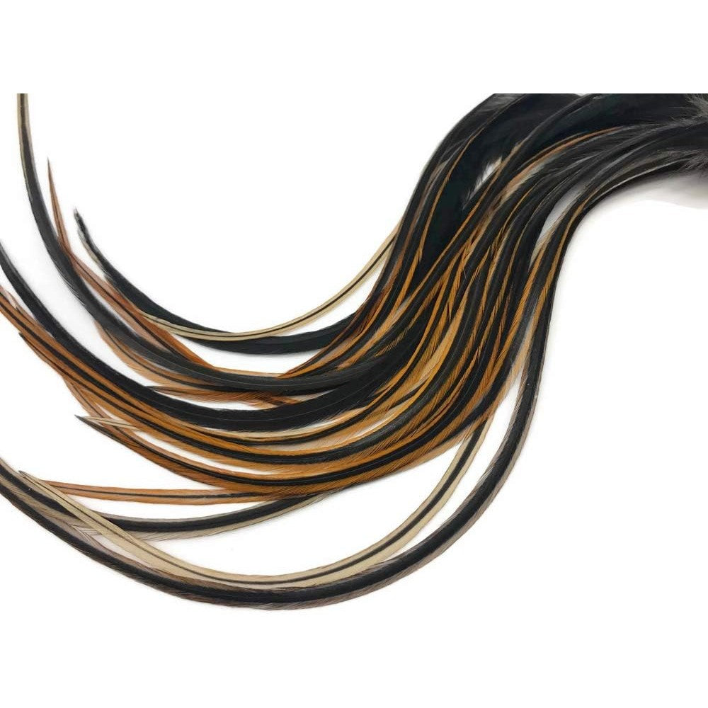 A101 Moonlight Feather furnace hair extension set front view