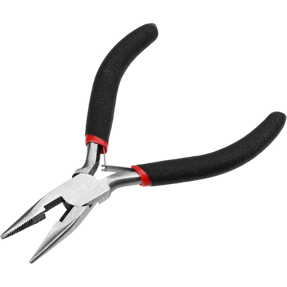 Zhangjiagang Gangyi black hair extension pliers and tool kit front view