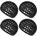 Wllhyf 4 Pack Crochet Knit Snood Bonnets front view