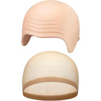 Willbond Syhood latex bald cap set front view