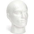 Juvale mannequin head foam wig stand front view