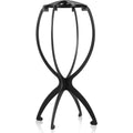 Obeoby portable wig stand front view black