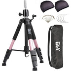 GEXWORLDWIDE GEX 55 Inch Mannequin Tripod Stand front view in rose gold finish