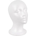 MapofBeauty foam wig stand mannequin head front view