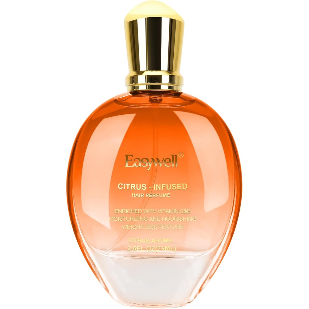 EasyWell citrus hair perfume bottle front view