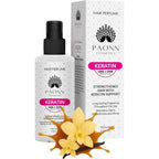 Paonn keratin hair perfume front view bottle packaging