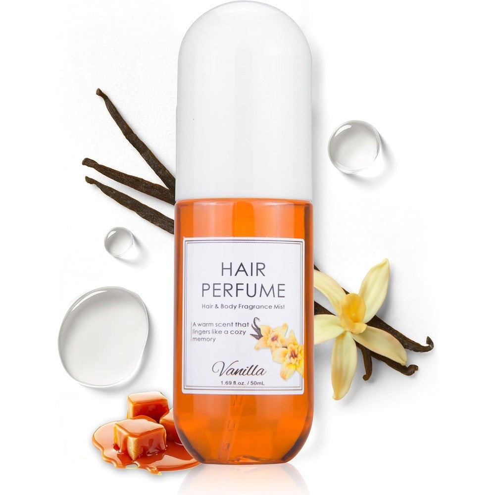 Msktasy Vanilla Hair and Body Perfume Spray front view